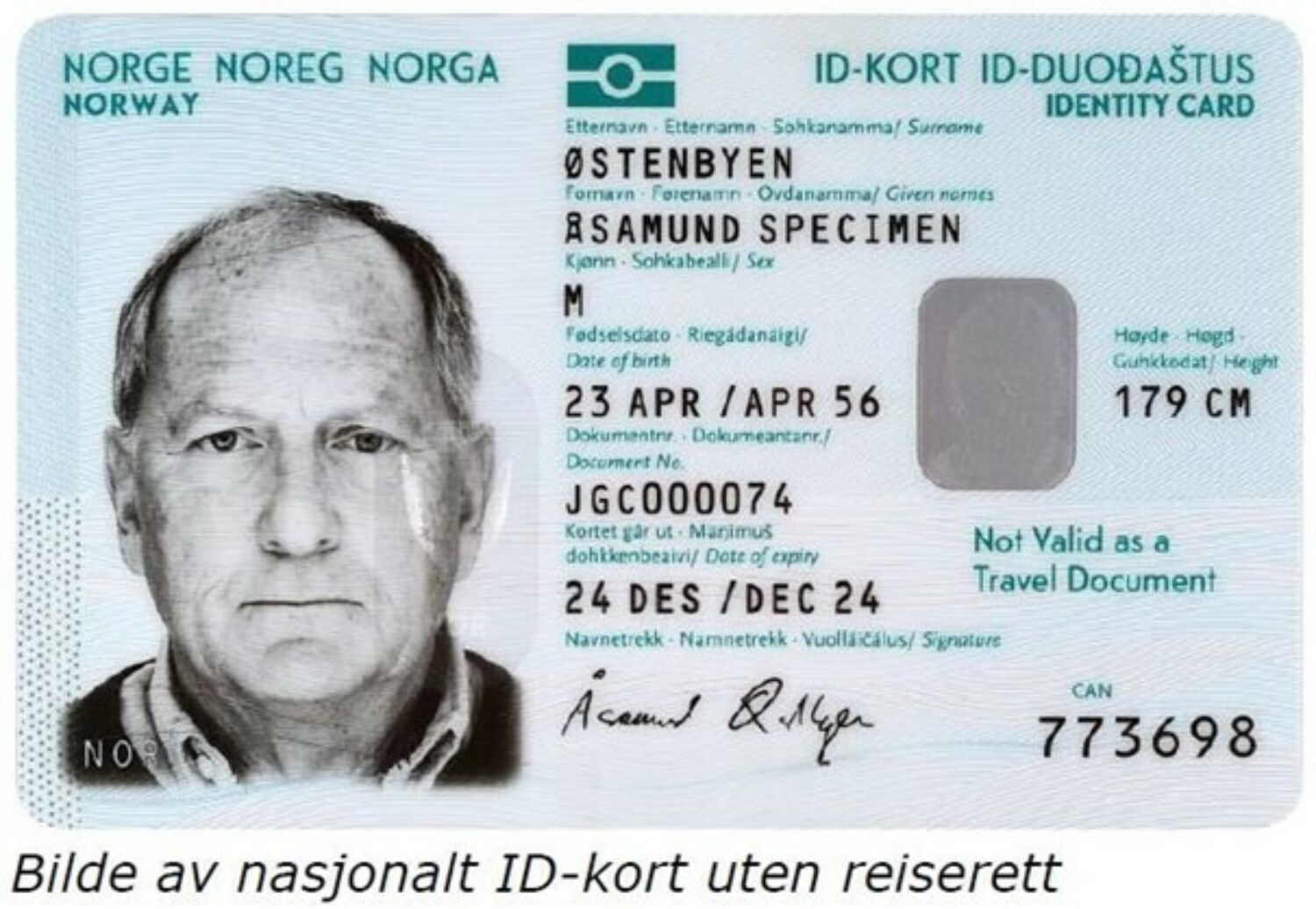 Nytt Pass Og Nasjonalt ID kort Lansert N ringslivets Sikkerhetsr d Nytt Pass Og Nasjonalt ID kort Lansert N ringslivets Sikkerhetsr d