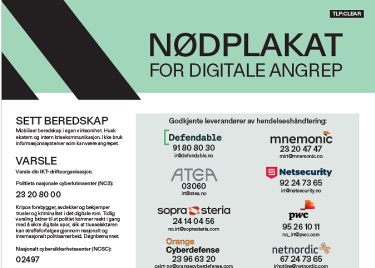 Nodplakat digitale hendelser V7